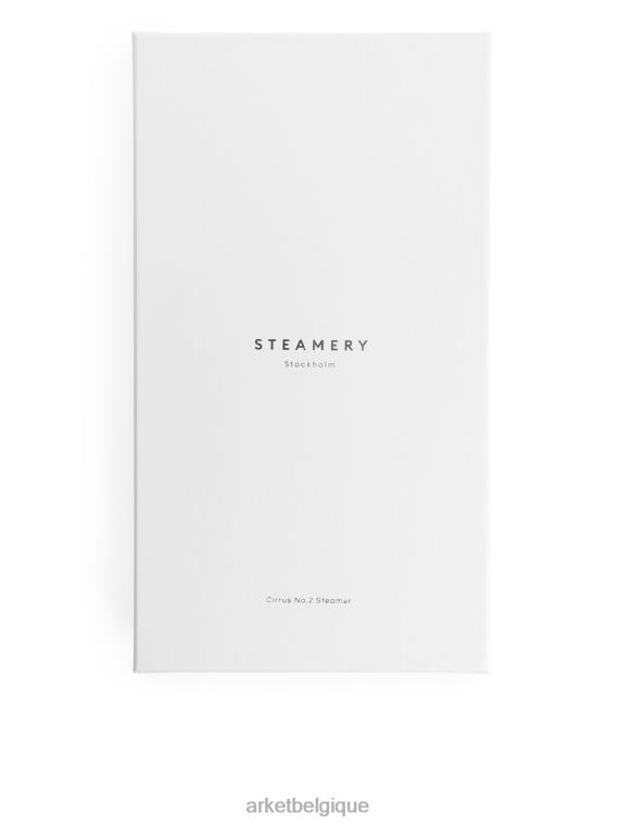 ARKET Steamery Cirrus No.2 Cuiseur vapeur à main prise britannique unisexe blanc T46DR1365 articles ménagers