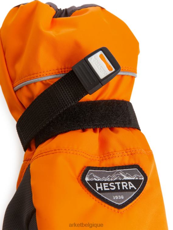 ARKET mitaines czone enfant hestra enfants orange T46DR1655 accessoires