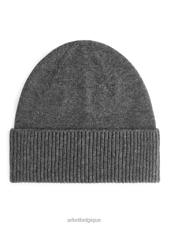 ARKET bonnet mérinos enfants mélange gris foncé T46DR1648 accessoires