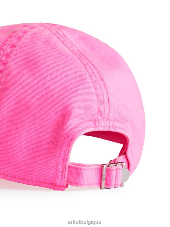 ARKET casquette en coton enfants rose néon T46DR1629 accessoires