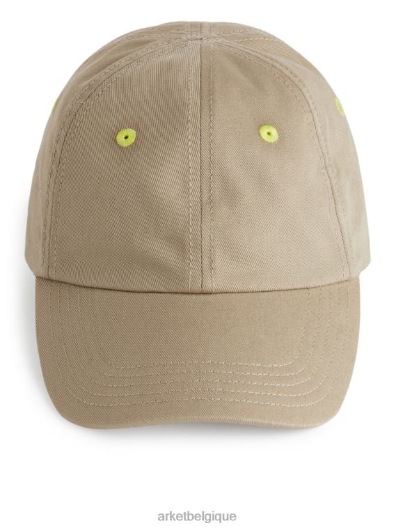 ARKET casquette en toile de coton enfants beige T46DR1639 accessoires