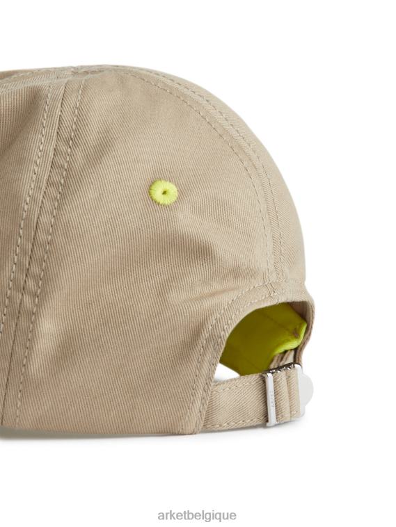 ARKET casquette en toile de coton enfants beige T46DR1639 accessoires