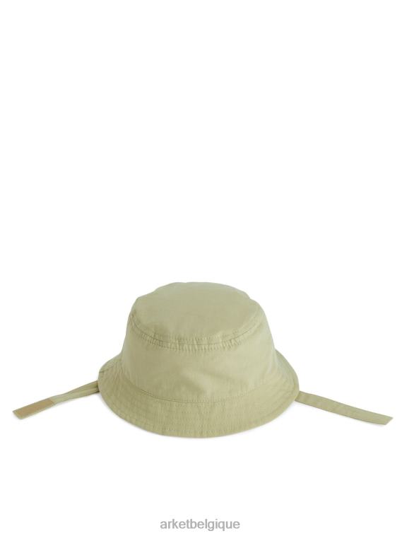 ARKET chapeau bob en coton enfants beige T46DR1734 accessoires