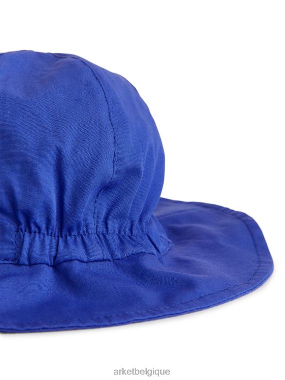 ARKET chapeau de soleil en popeline enfants bleu T46DR1775 accessoires