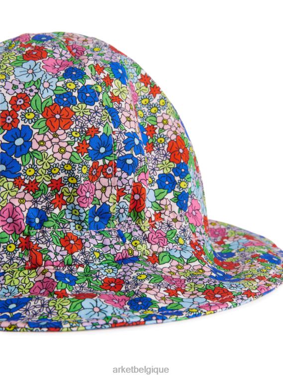 ARKET chapeau de soleil en popeline enfants multi/fleurs T46DR1774 accessoires