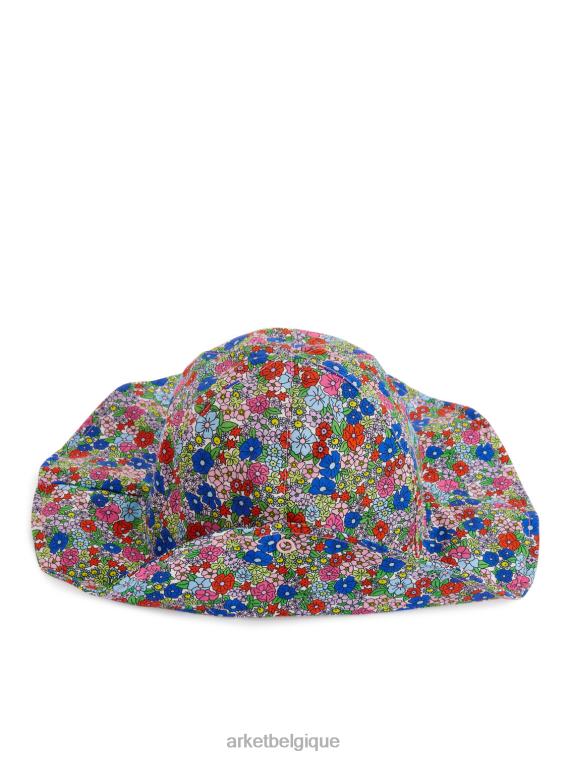 ARKET chapeau de soleil en popeline enfants multicolore/floral T46DR1638 accessoires