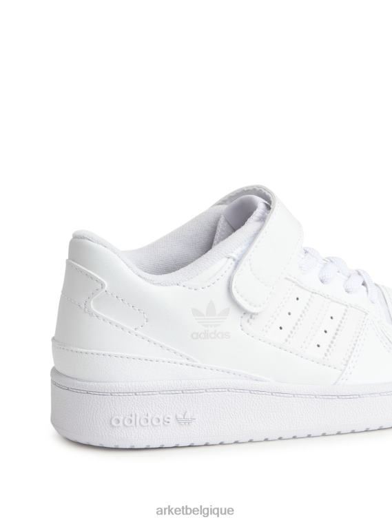 ARKET adidas forum low baskets junior enfants blanc T46DR1422 chaussure