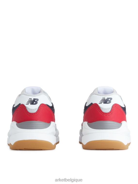 ARKET baskets new balance 5740 enfants rouge/blanc/gris/noir T46DR1415 chaussure
