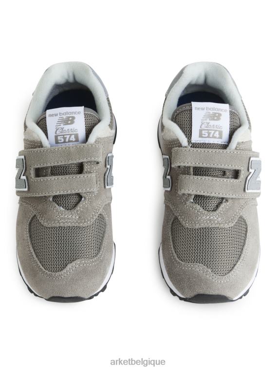 ARKET baskets new balance 574 petit enfant enfants gris T46DR1420 chaussure