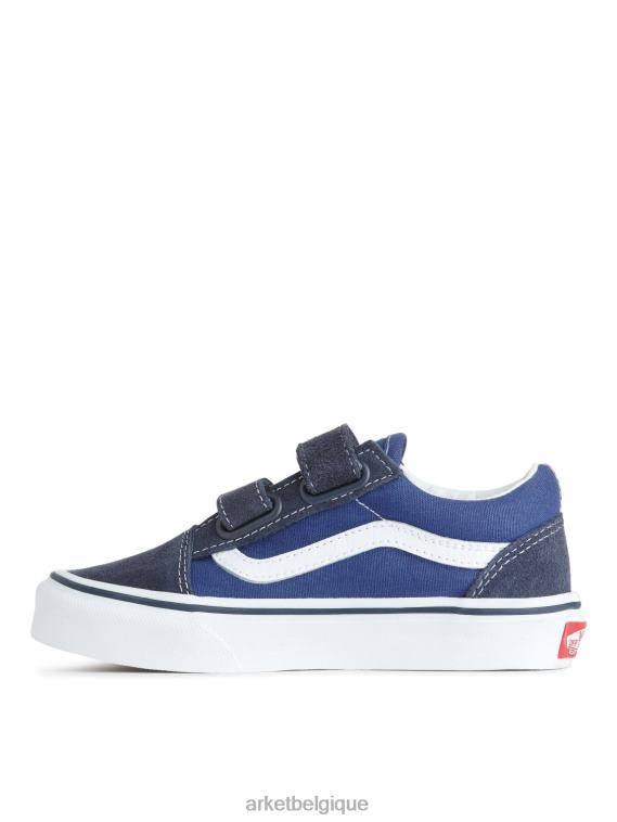 ARKET baskets vans old school pour jeunes enfants bleu foncé T46DR1399 chaussure