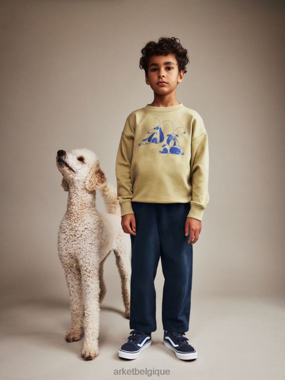 ARKET baskets vans old school pour jeunes enfants bleu foncé T46DR1399 chaussure