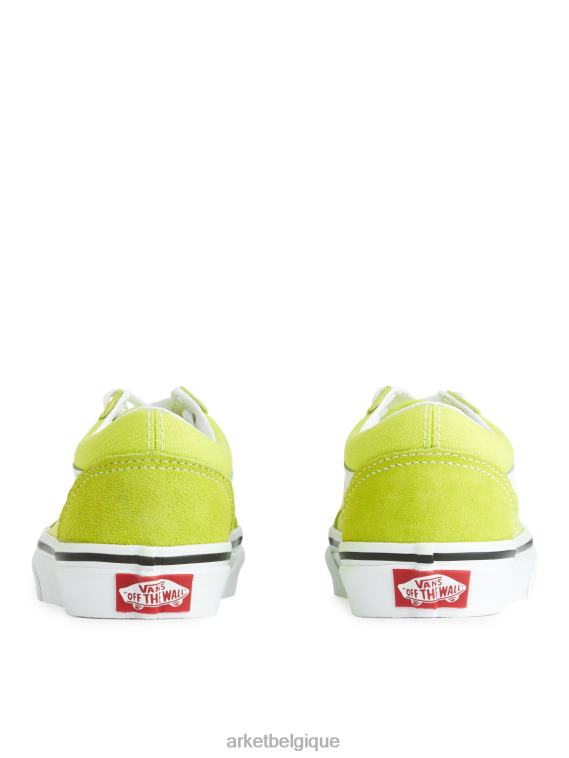 ARKET baskets vans old school pour jeunes enfants vert clair T46DR1392 chaussure