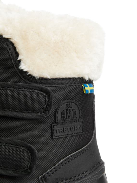 ARKET bottes d'expédition tretorn enfants noir T46DR1425 chaussure