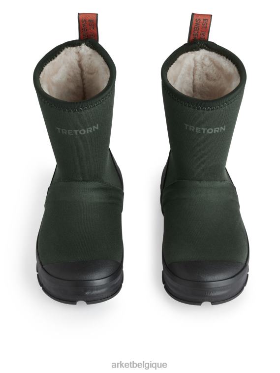 ARKET bottes enfants hybrides tretorn mimas enfants vert kaki T46DR1413 chaussure