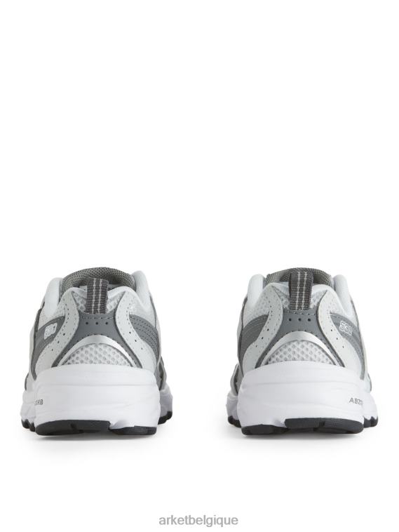 ARKET new balance 530 baskets pour jeunes enfants Blanc gris T46DR1408 chaussure
