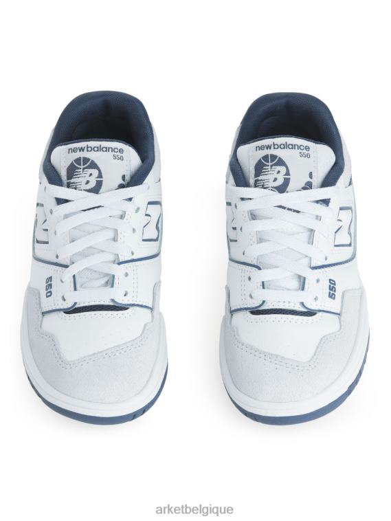 ARKET new balance 550 baskets pour jeunes enfants blanc T46DR1403 chaussure