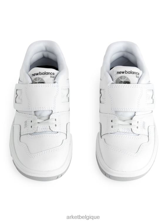 ARKET new balance 550 baskets pour jeunes enfants blanc T46DR1412 chaussure