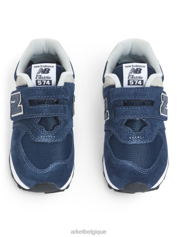 ARKET new balance 574 baskets pour jeunes enfants bleu T46DR1405 chaussure