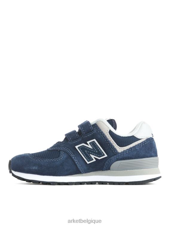 ARKET new balance 574 baskets pour jeunes enfants bleu T46DR1405 chaussure