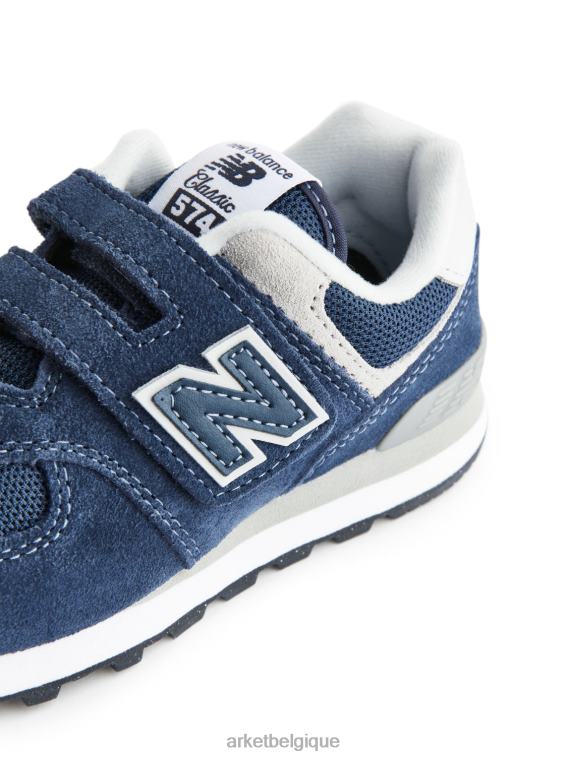 ARKET new balance 574 baskets pour jeunes enfants bleu T46DR1405 chaussure