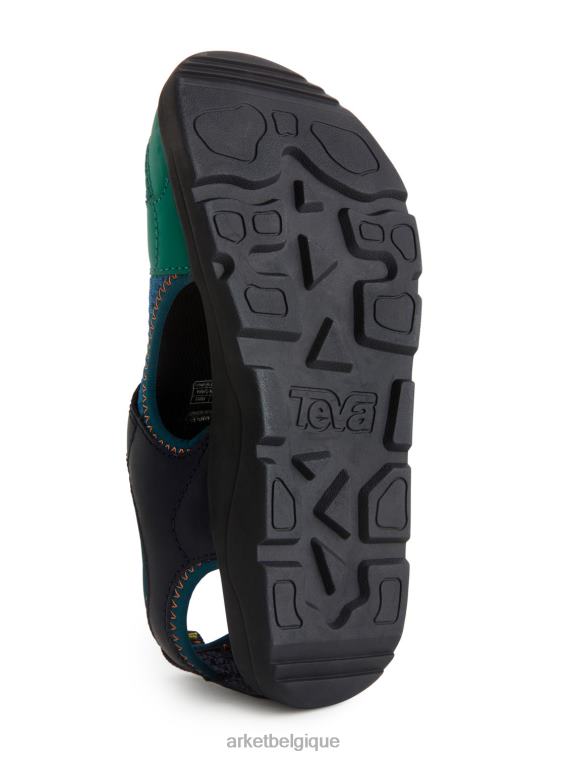 ARKET sandales enfants teva ouragan seekado enfants bleu vert T46DR1402 chaussure
