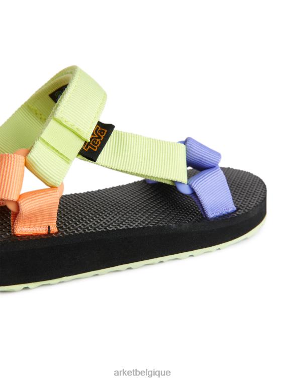 ARKET sandales junior universelles originales teva enfants noir/pastel T46DR1401 chaussure