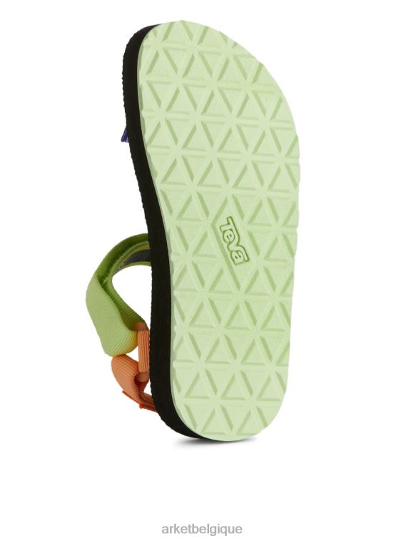 ARKET sandales junior universelles originales teva enfants noir/pastel T46DR1401 chaussure
