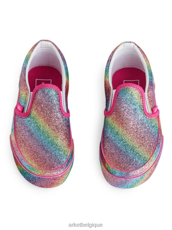 ARKET vans - baskets à enfiler classiques pour tout-petits enfants arc-en-ciel T46DR1394 chaussure