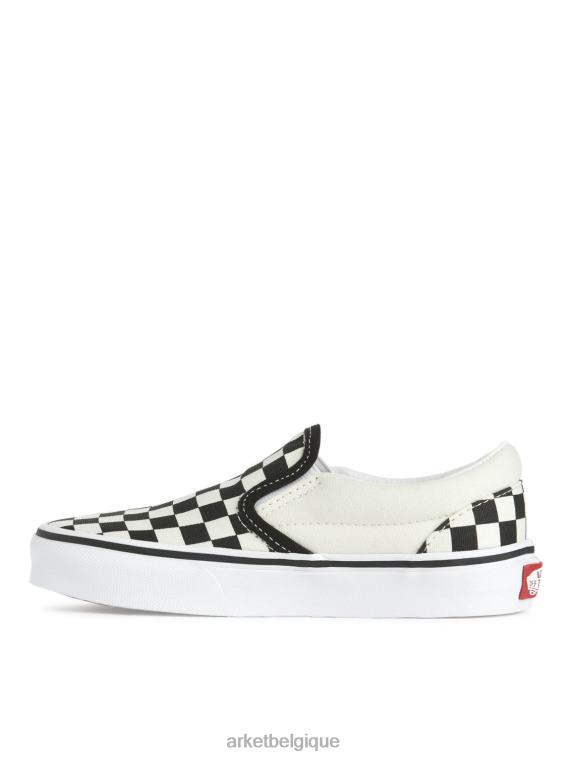 ARKET vans - baskets à enfiler classiques pour tout-petits enfants blanc noir T46DR1396 chaussure