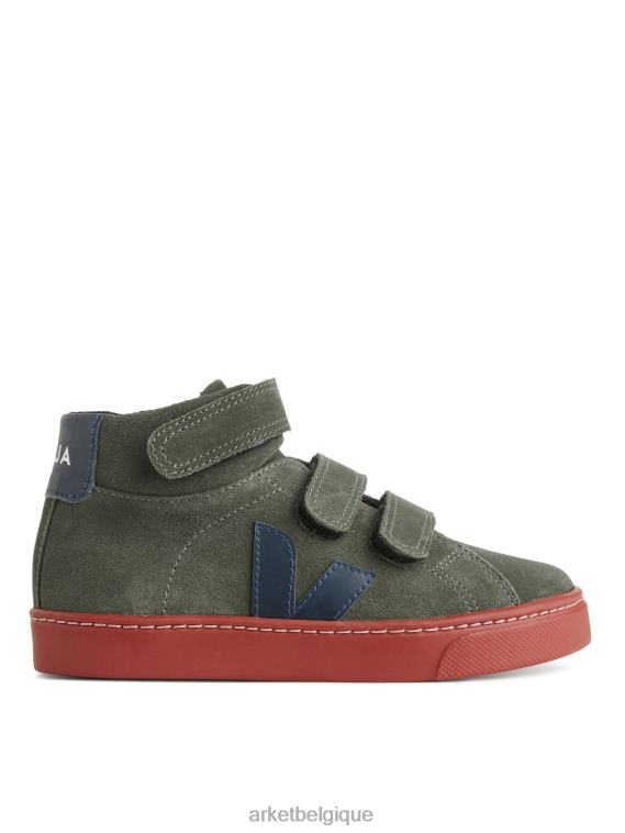 ARKET veja esplar baskets mi-hautes enfant enfants vert kaki T46DR1427 chaussure