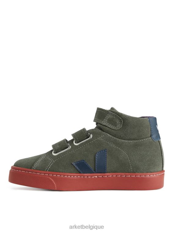 ARKET veja esplar baskets mi-hautes enfant enfants vert kaki T46DR1427 chaussure