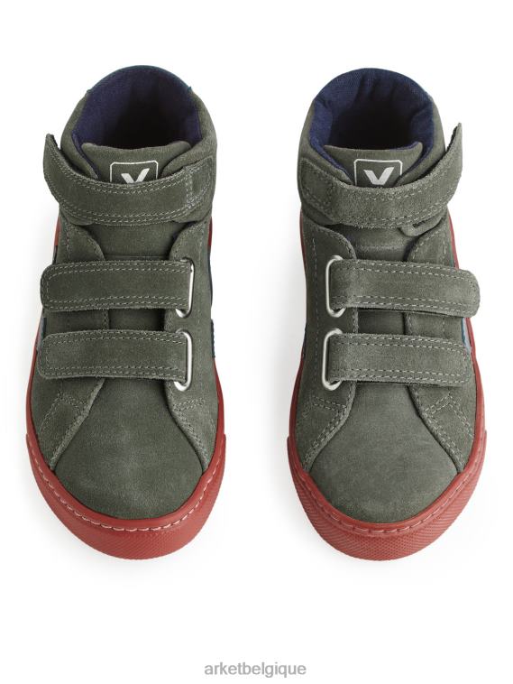ARKET veja esplar baskets mi-hautes enfant enfants vert kaki T46DR1427 chaussure