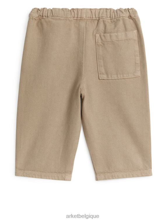ARKET pantalon chino en coton enfants beige T46DR1770 vêtements
