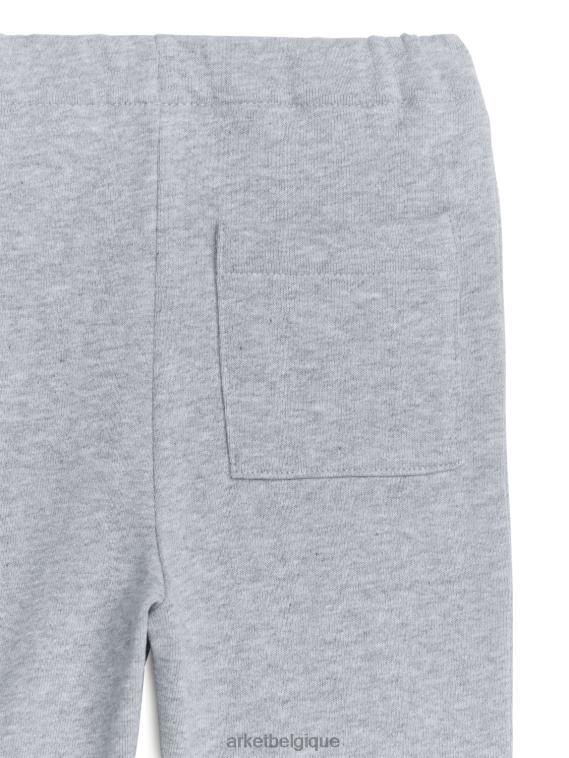 ARKET pantalon de jogging en coton éponge enfants gris T46DR1771 vêtements