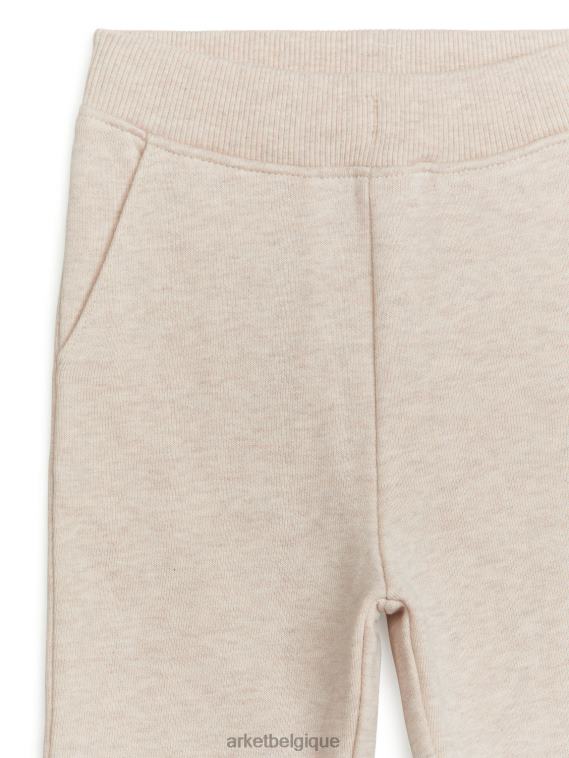 ARKET pantalon de survêtement en coton enfants mélange d'avoine T46DR1738 vêtements