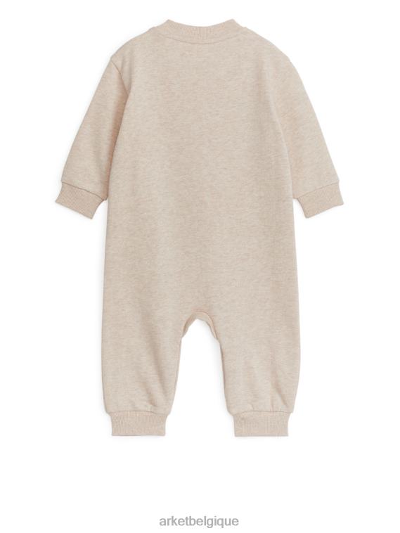 ARKET salopette en coton enfants avoine T46DR1683 vêtements