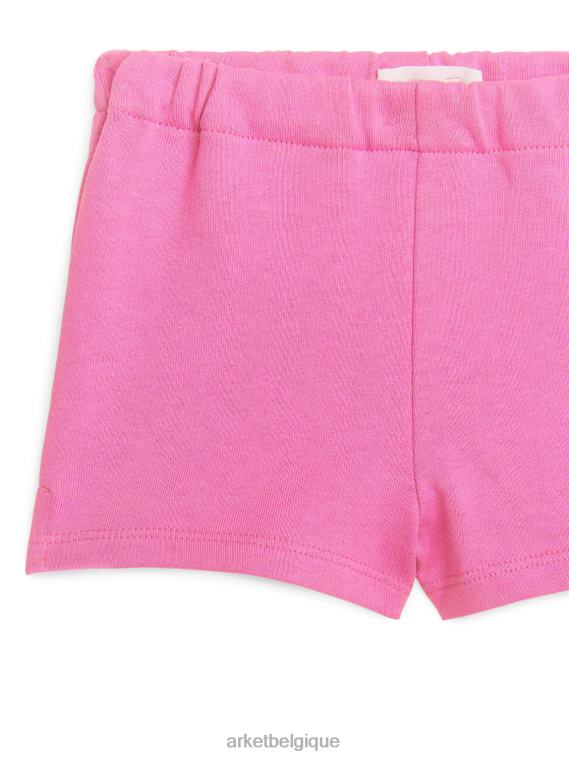ARKET short en coton éponge enfants rose T46DR1740 vêtements