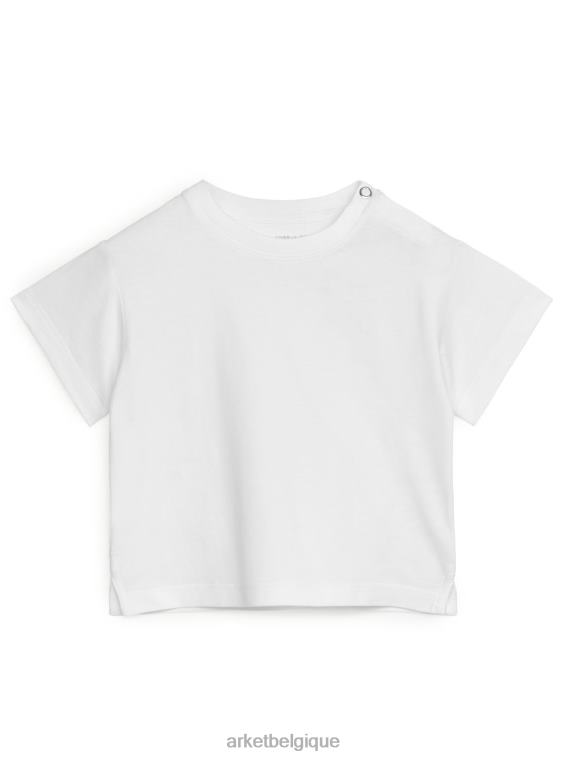 ARKET t-shirt à manches courtes enfants blanc T46DR1724 vêtements
