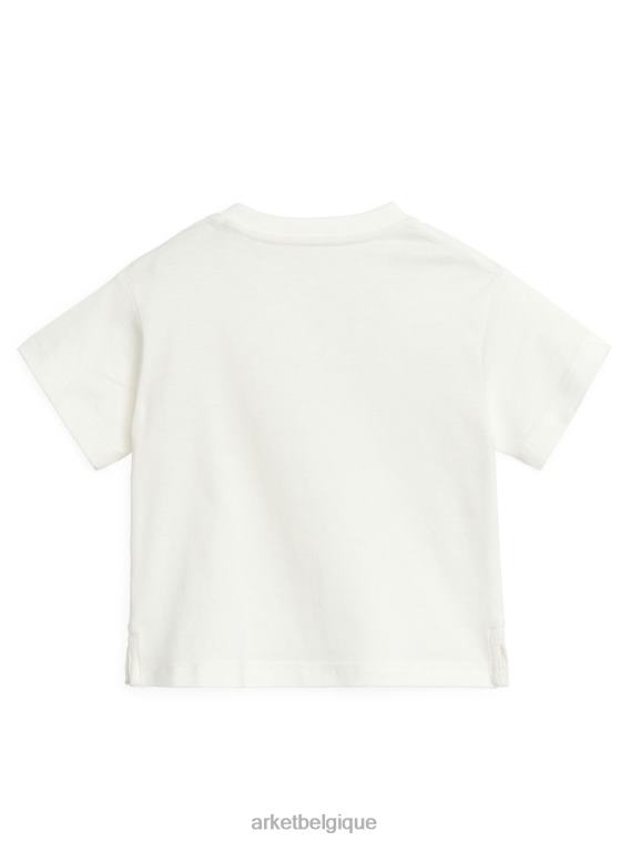 ARKET t-shirt à manches courtes enfants blanc T46DR1765 vêtements