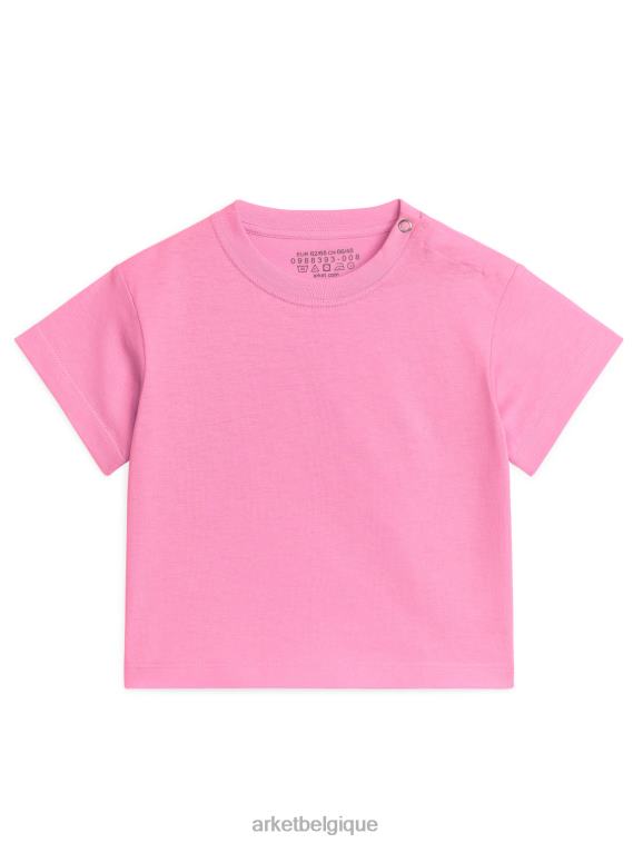 ARKET t-shirt à manches courtes enfants rose T46DR1748 vêtements