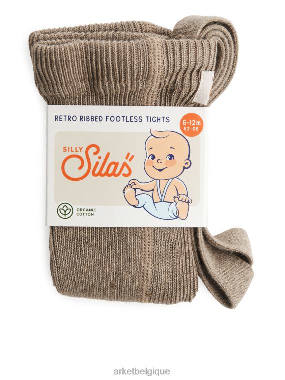 ARKET Collants sans pieds Silly Silas avec bretelles enfants beige T46DR1619 vêtements