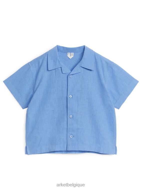 ARKET chemise à manches courtes enfants bleu T46DR1469 vêtements