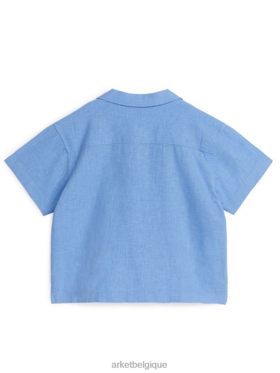 ARKET chemise à manches courtes enfants bleu T46DR1469 vêtements