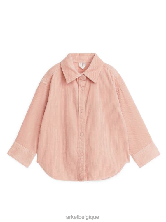 ARKET surchemise en velours côtelé enfants rose poussiéreux T46DR1441 vêtements