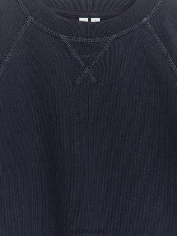 ARKET sweat-shirt à col rond enfants bleu foncé T46DR1533 vêtements