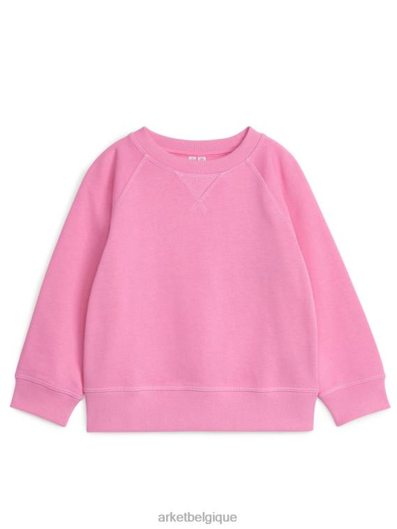 ARKET sweat-shirt à col rond enfants rose T46DR1508 vêtements