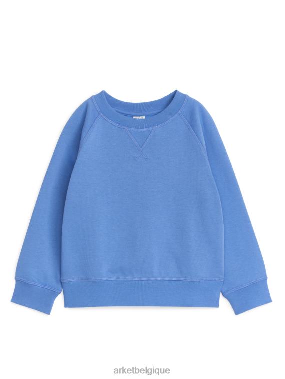 ARKET sweat-shirt en molleton enfants bleu ciel T46DR1496 vêtements