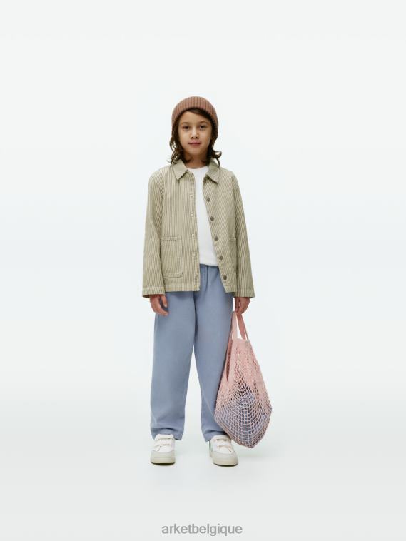 ARKET t-shirt à col rond enfants blanc T46DR1433 vêtements