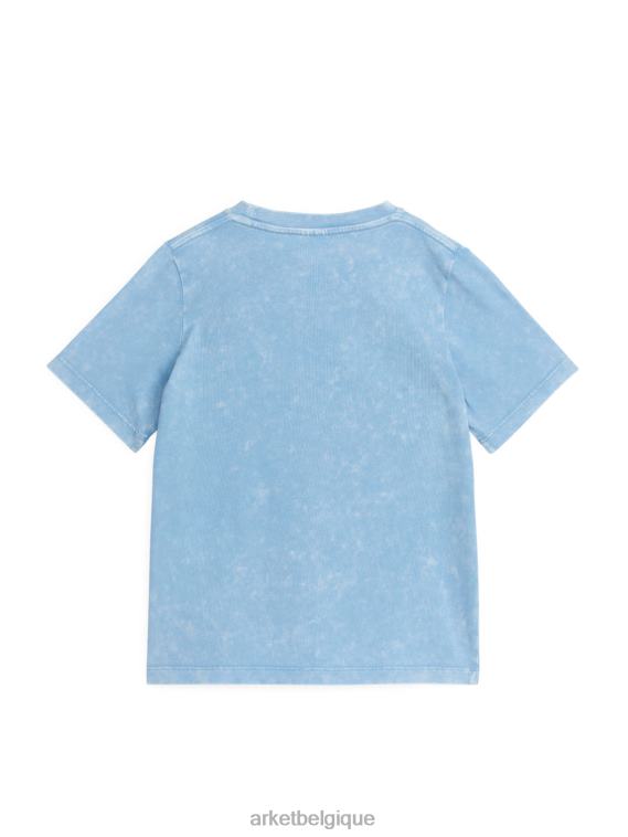 ARKET t-shirt en cotton enfants bleu T46DR1430 vêtements