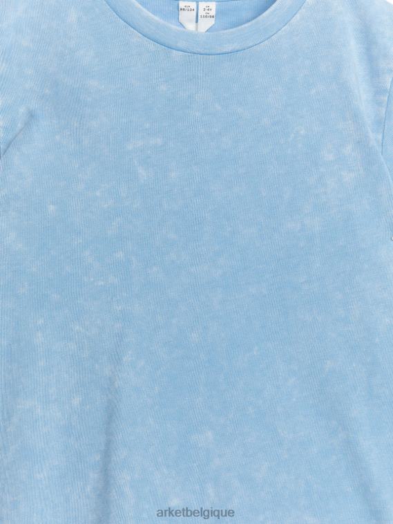ARKET t-shirt en cotton enfants bleu T46DR1430 vêtements